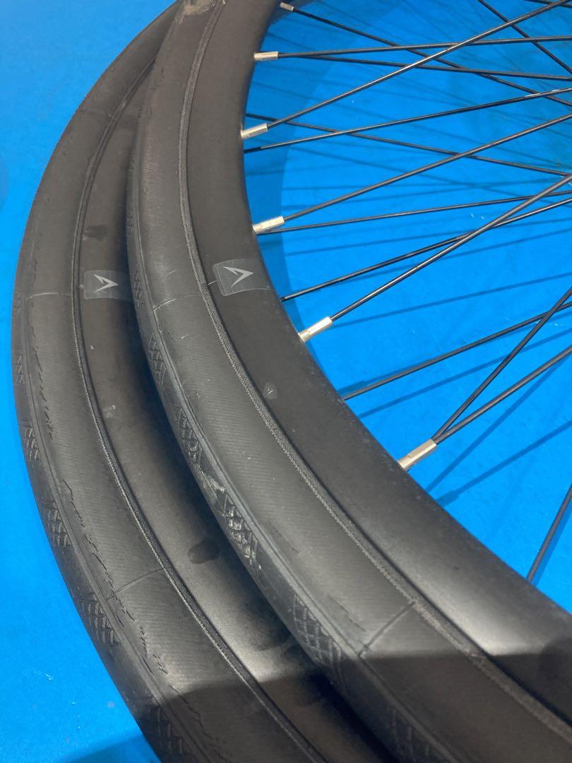 ★美品 bianchi VIA NIRONE 7 DISK 純正前後ホイール