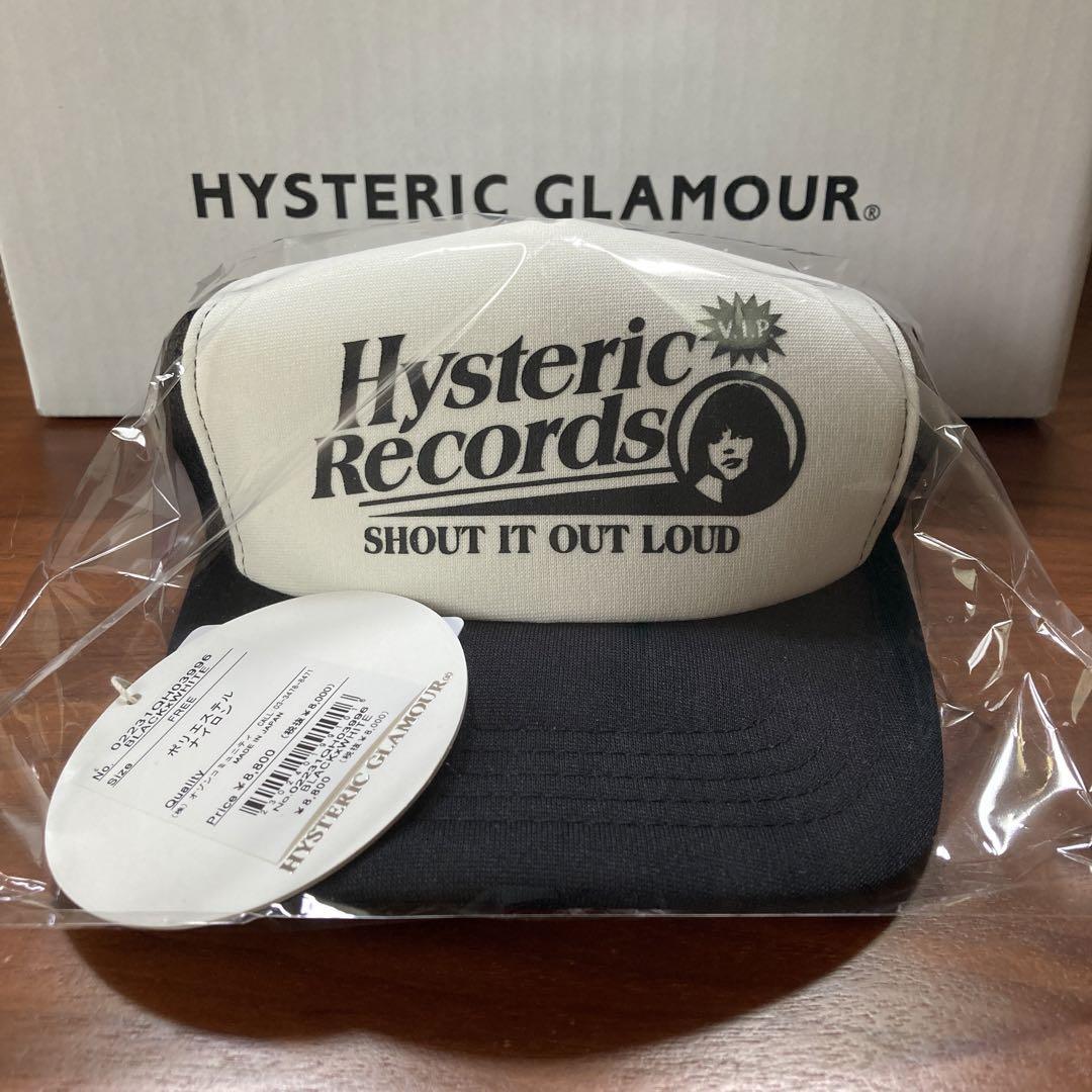 23ss新作！HYSTERIC RECORDS メッシュキャップ☆完売品