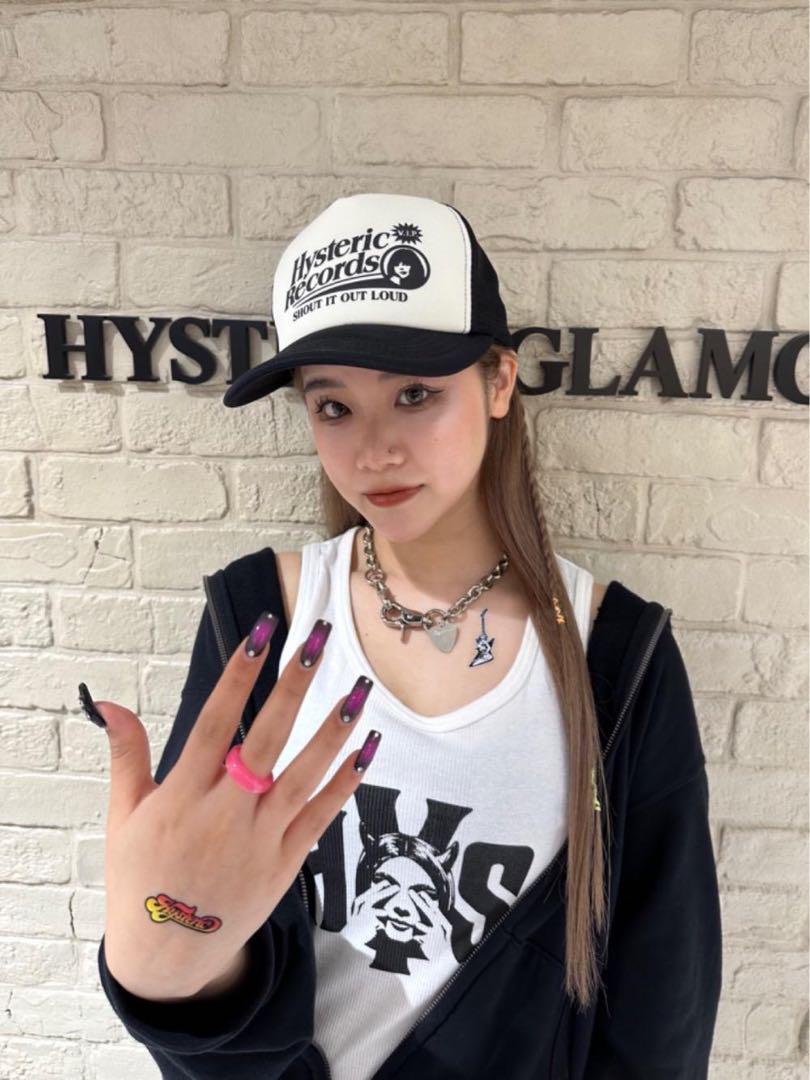 23ss新作！HYSTERIC RECORDS メッシュキャップ☆完売品