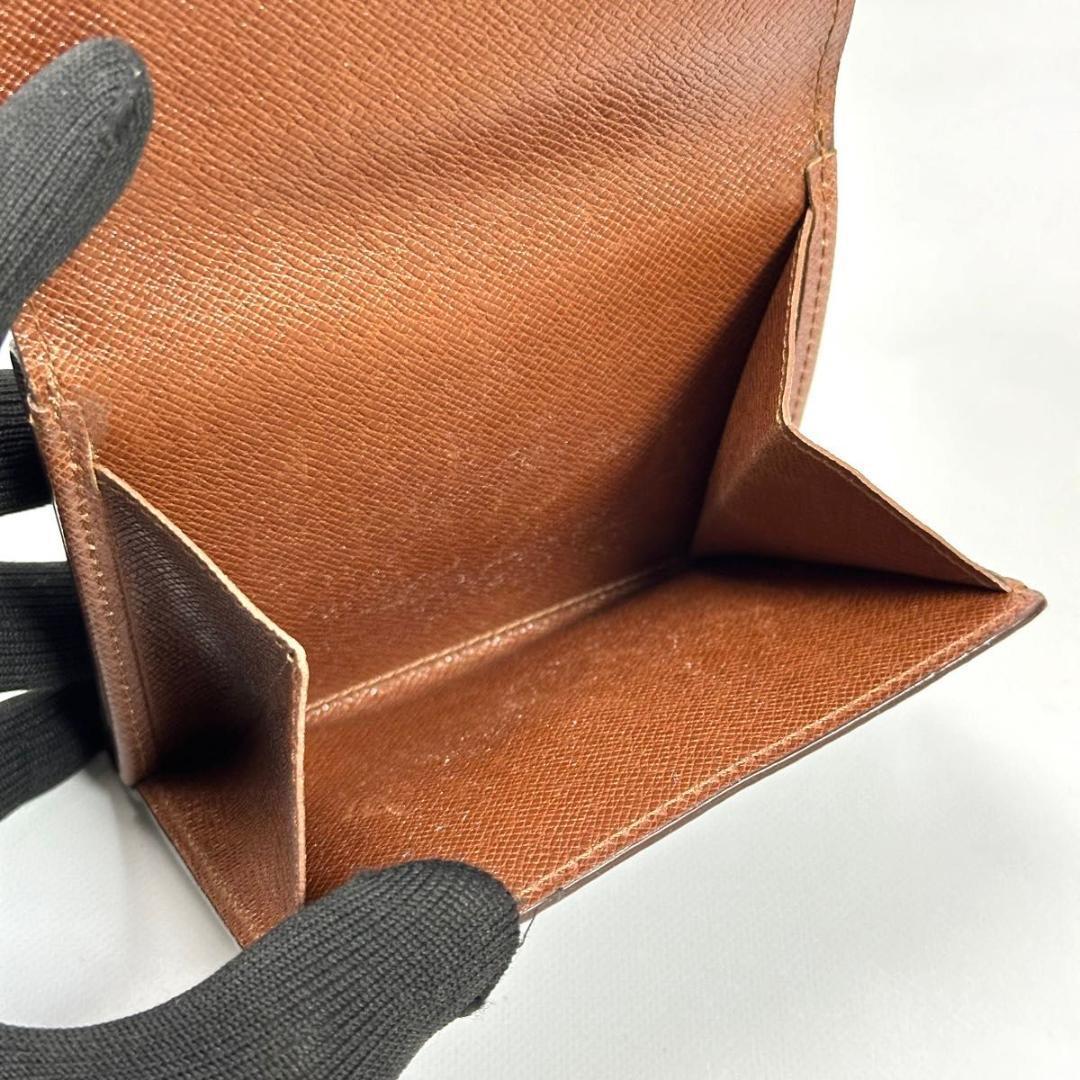 最終価格 ルイヴィトン モノグラム Wホック ポルトモネビエカルトクレディ訳あり LOUIS VUITTON】ルイヴィトン『モノグラム ポルトモネ ビエ