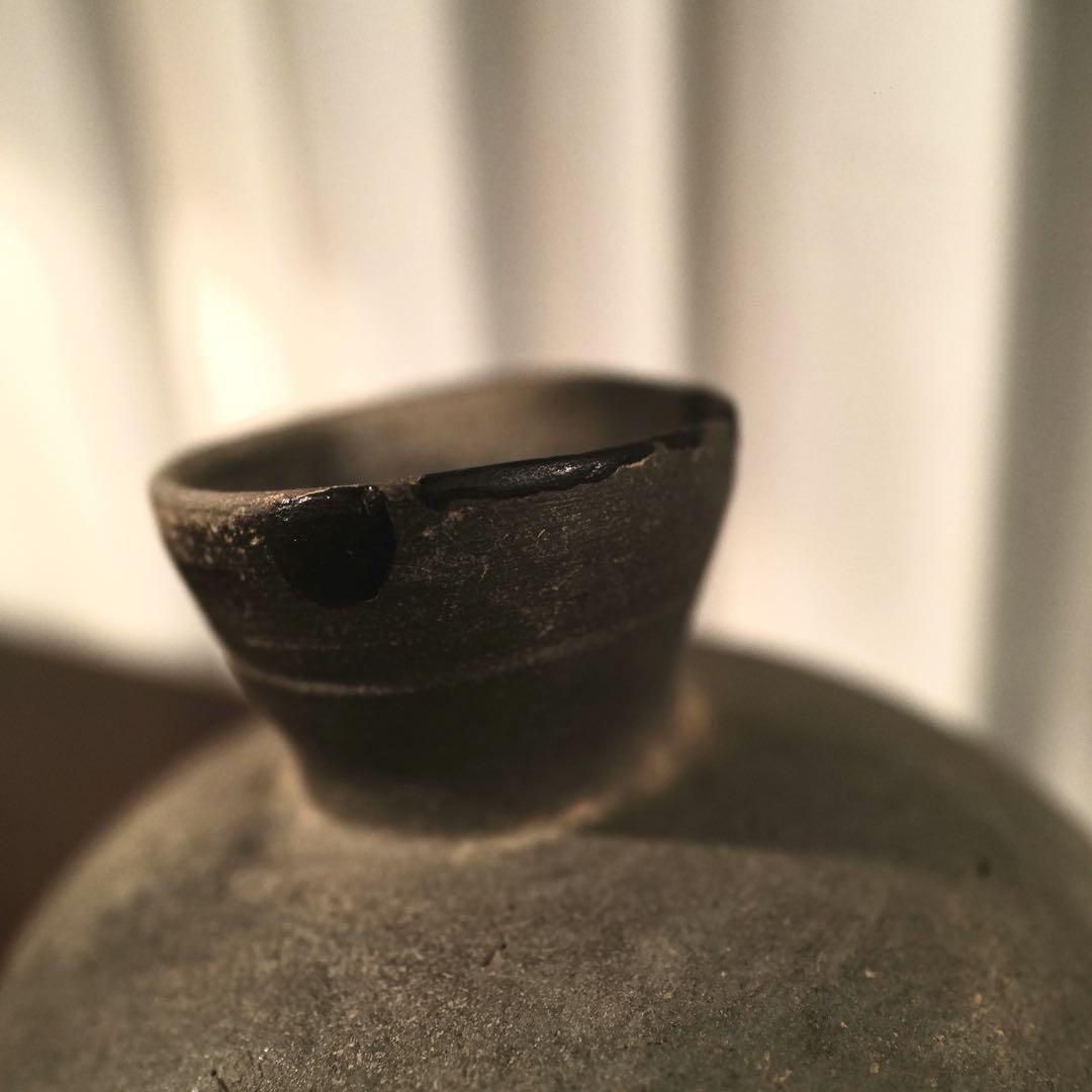 古美術 須恵器 壺 平安時代頃 古美術 骨董