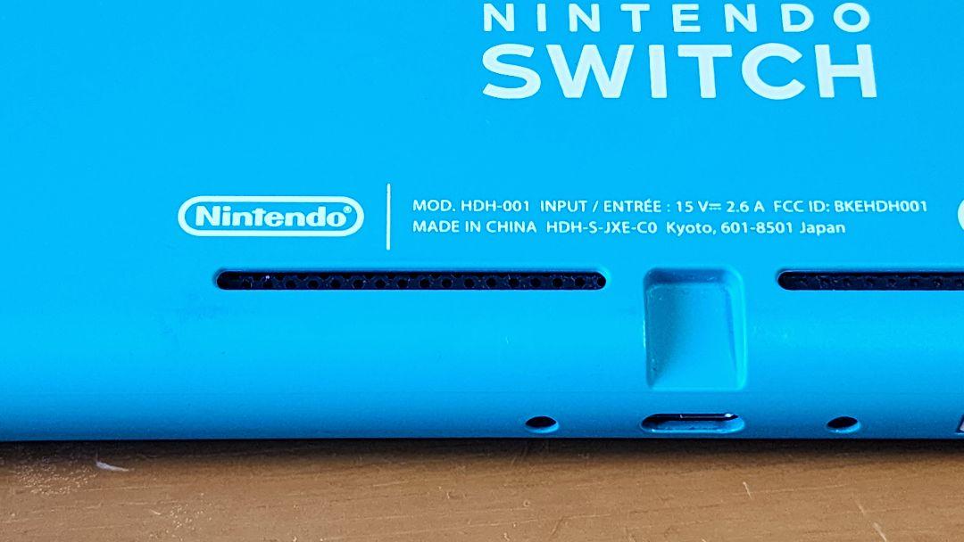 値下げ【アダプター無し】任天堂 Switch Lite ターコイズブルー