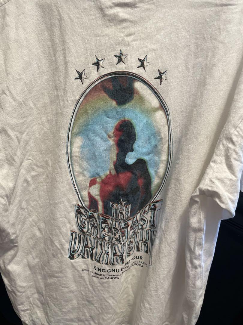 King Gnu ライブTシャツ King Gnu 5大ドームツアー 2024 -THE GREATEST UNKNOWN-