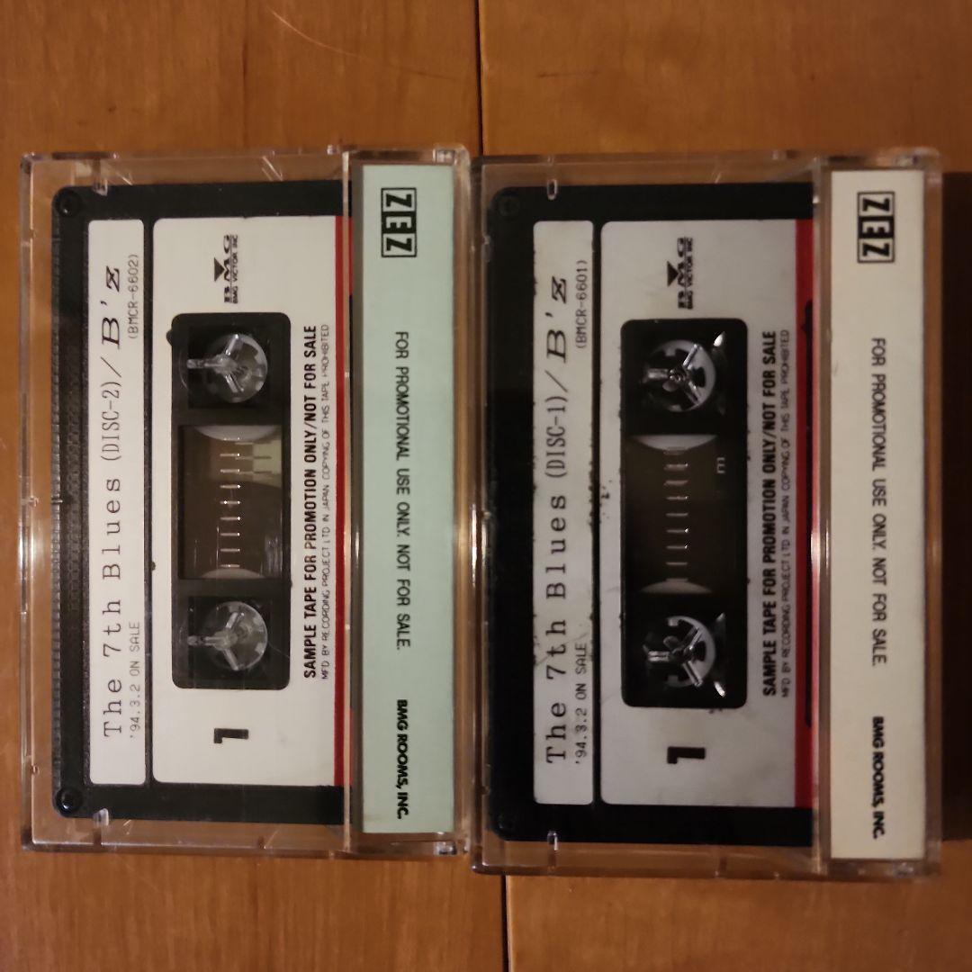 B'z/The 7th Blues カセットテープ ＋CD2枚組