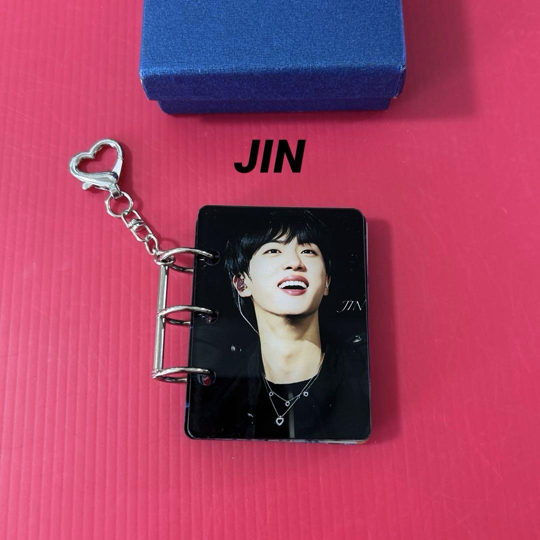 BTS JIN アクリルフォトアルバムキーホルダー② BTS JIN アクリルフォトアルバムキーホルダー② - メルカリ