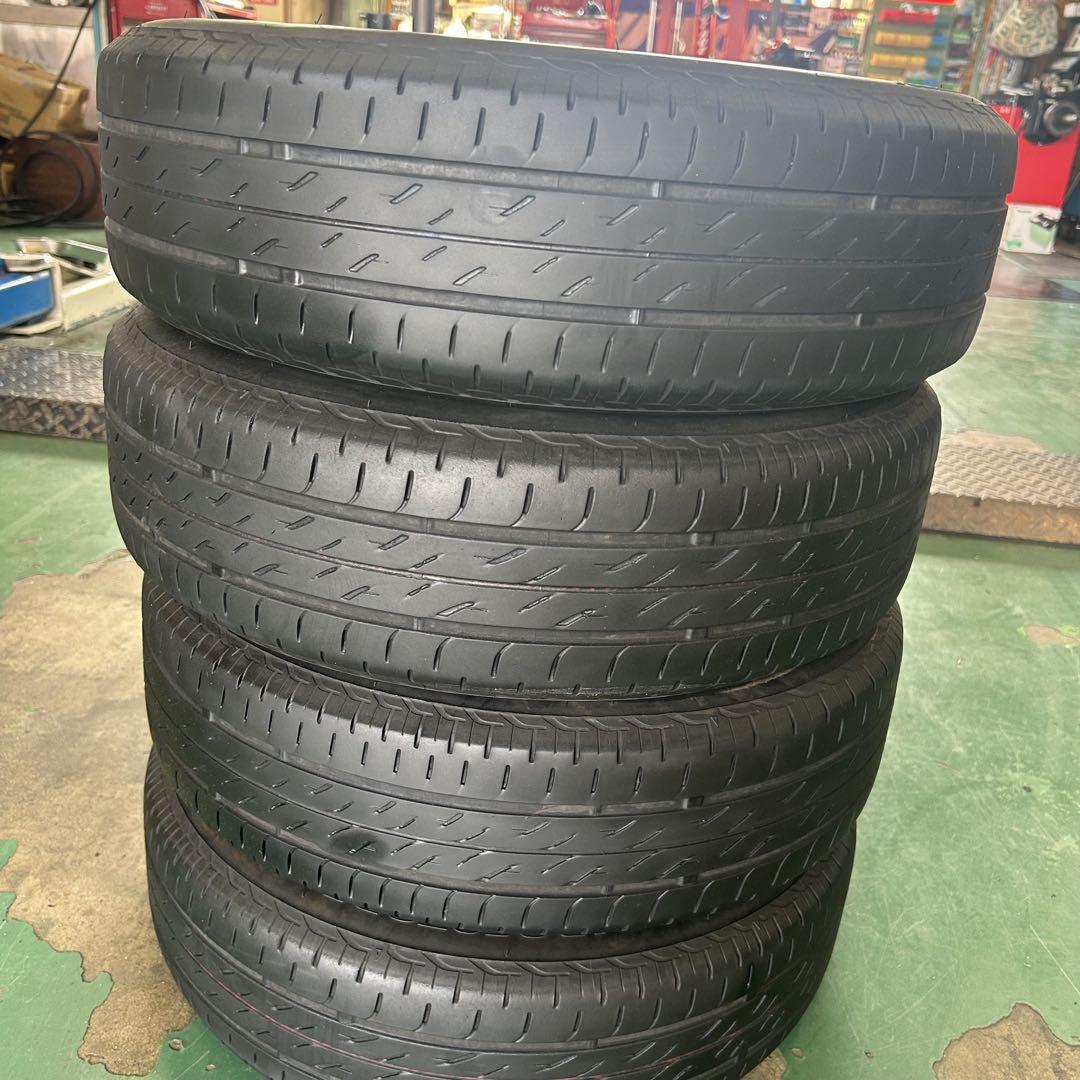 中古アルミ&タイヤ155/65R14/14X4.5　軽自動車用4本セット