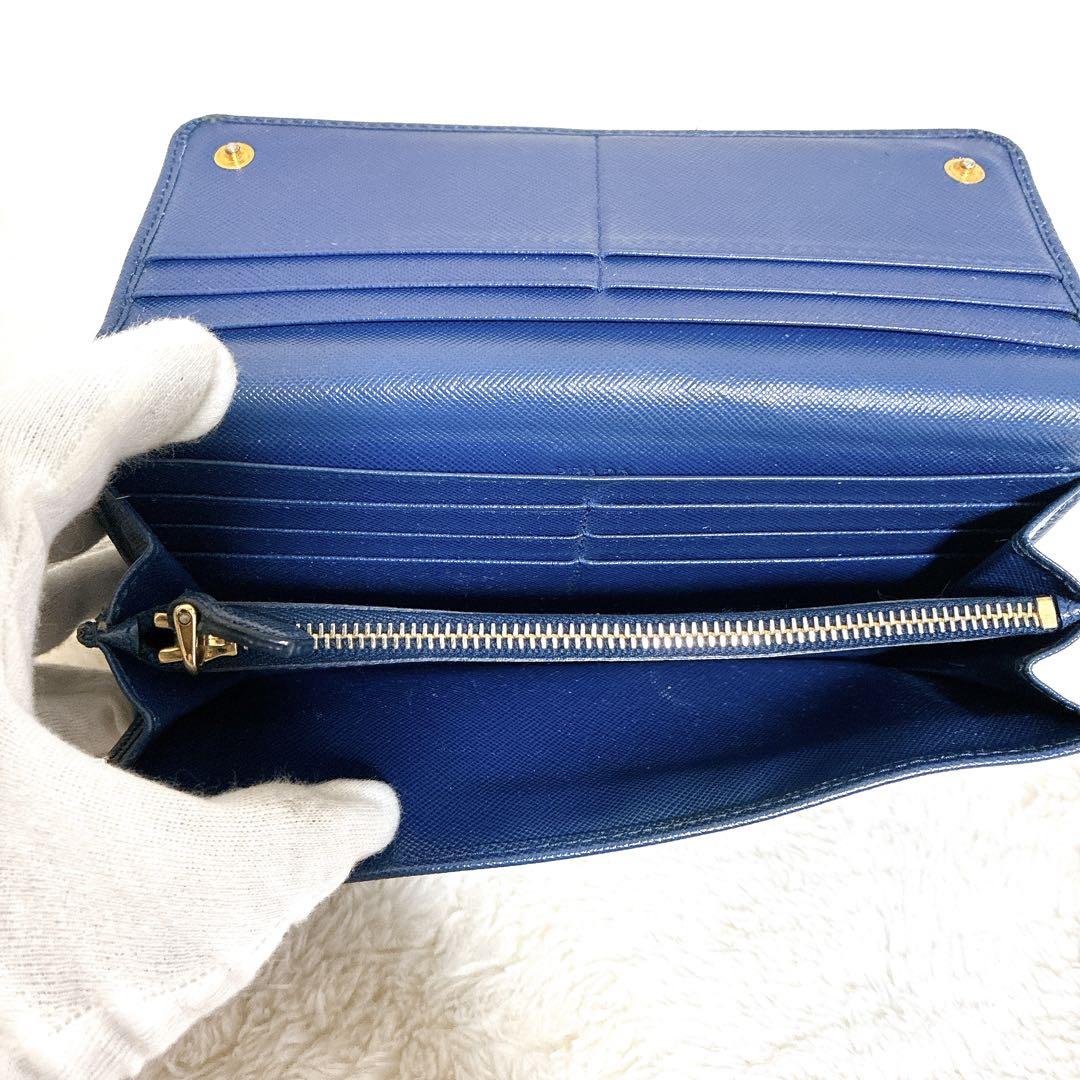 PRADA プラダ　長財布　サフィアーノレザー
