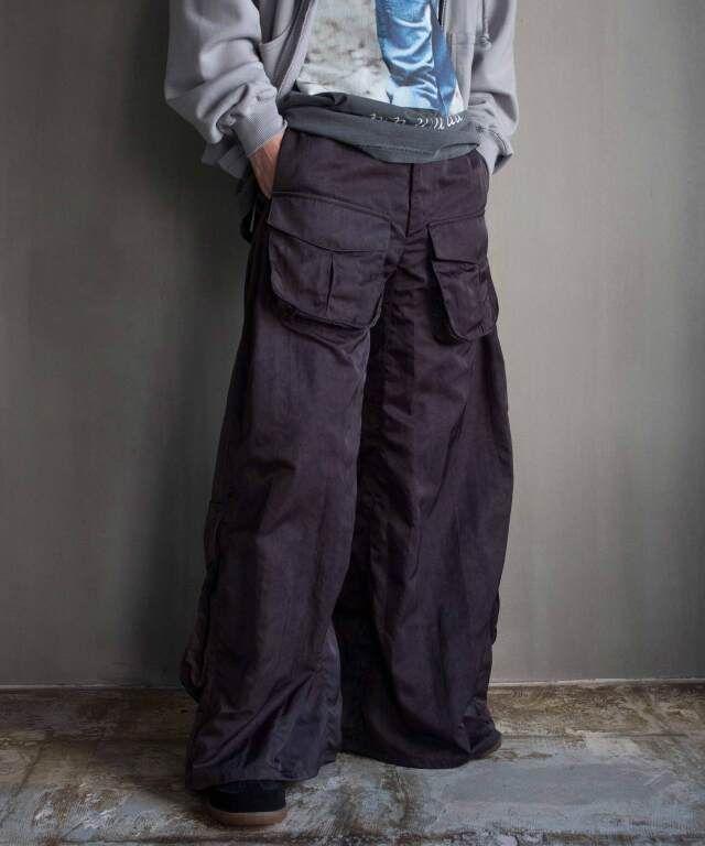 SHINYAKOZUKA シンヤコヅカ スラックス パンツ パンタロン 黒 新品