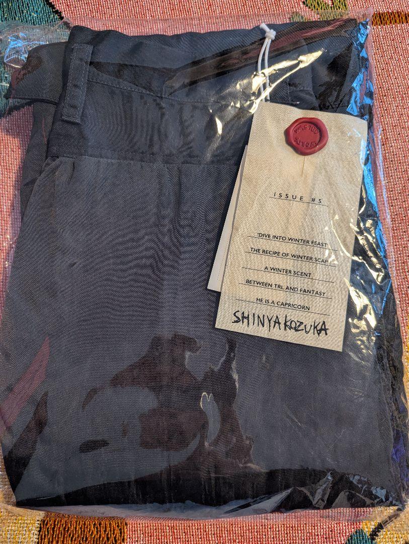 SHINYAKOZUKA シンヤコヅカ スラックス パンツ パンタロン 黒 新品