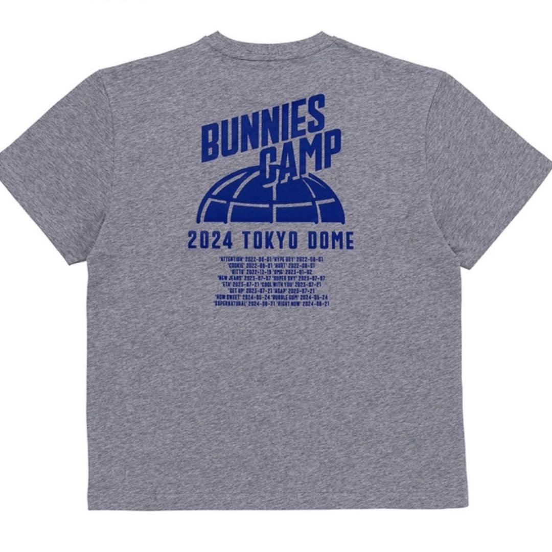 BUNNIES CAMP 2024 Tシャツ HEATHER GRAY