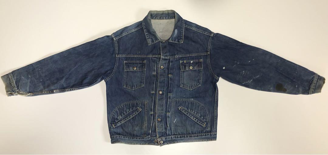 FOREMOST ビンテージデニムジャケット2nd　60年代　ビッグサイズ　希少