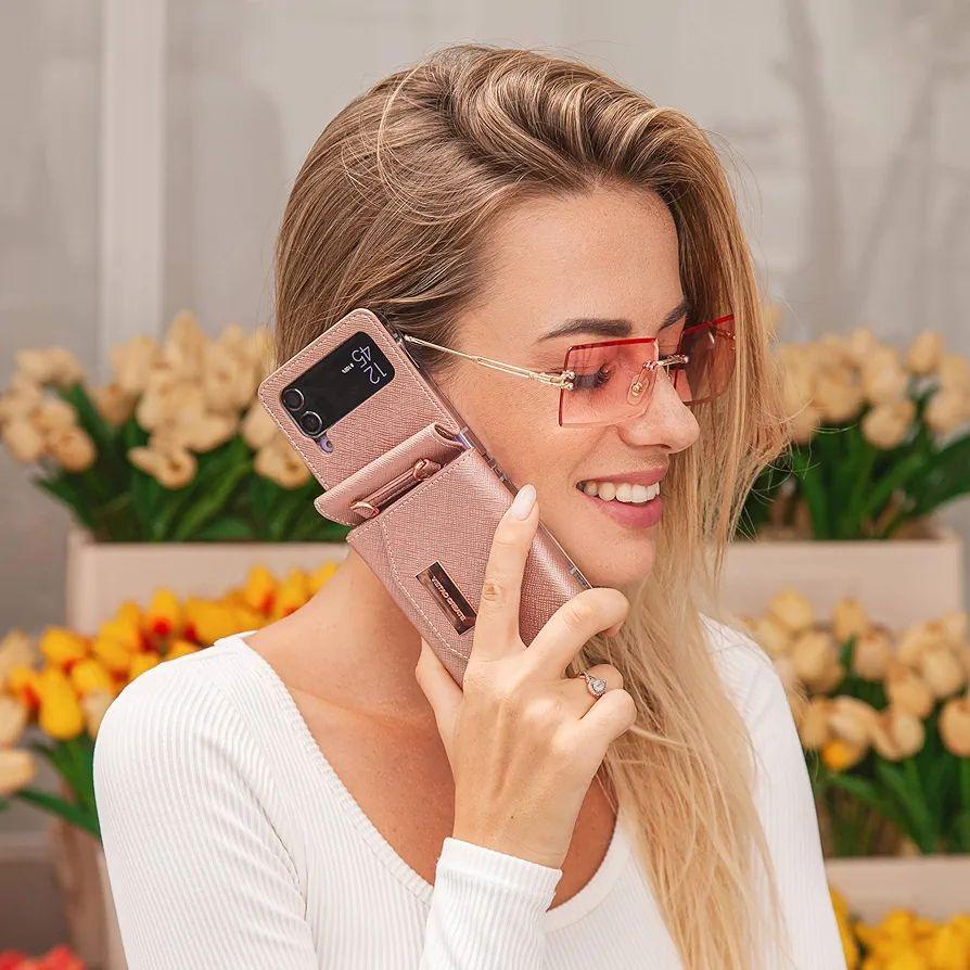 Galaxy Z Flip 3 5G スマホケース お財布 カード収納 便利