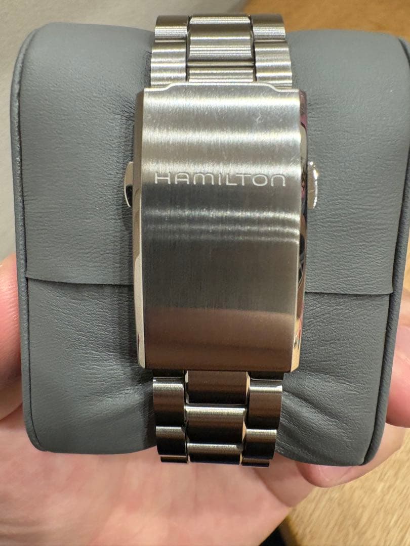 HAMILTON 自動巻き時計 ブラック