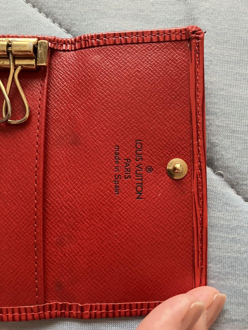 Louis Vuitton エピレザー キーケース 4連レッド - メルカリ