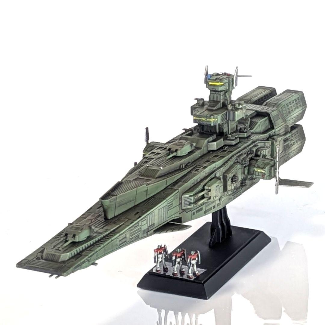 【EX】1/1700 マゼラン　ガンプラ　ジャンク　組立済み