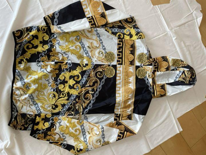 得価HOT reason clothing MEDUSA GOLD CHAIN ANORAK 0k1xH-m44608635566 赤字超特価SALE