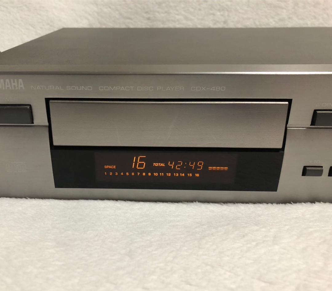 YAMAHA/ヤマハ CDプレイヤー CDX-480 現状品