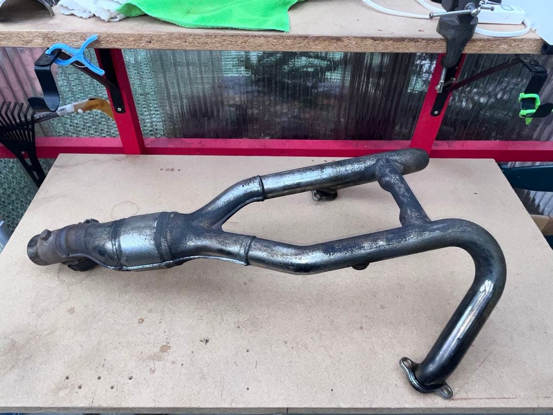 BMW R 1200GS(2013年式水冷エンジン)サイレンサーとエキパイセット