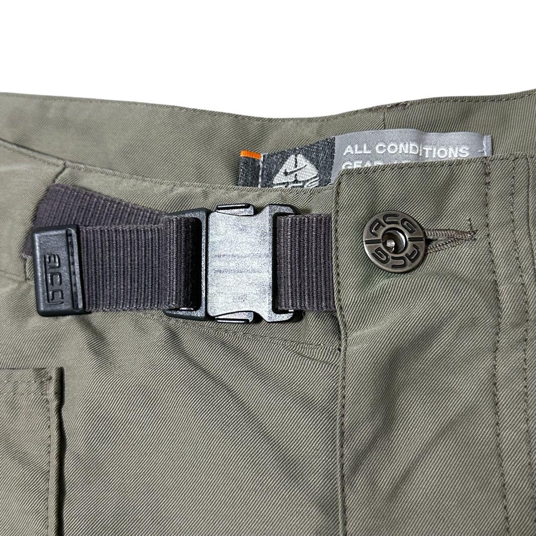 00s NIKE ACG ナイキ ナイロン ショーツ ハーフパンツ L NIKE - NIKE ACG ナイロンショーツ ショートパンツ 多機能 00's