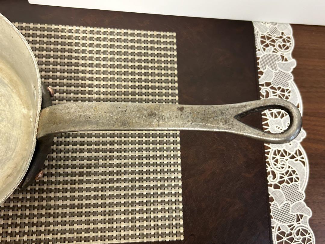36) フランス製 パリ 24cm 銅鍋 片手鍋