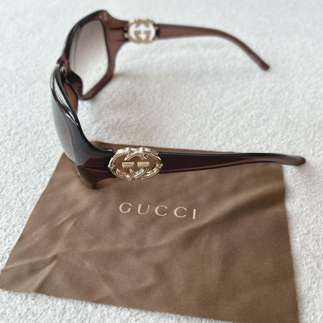 GUCCI グッチ サングラス 87E02 バンブー インターロッキング