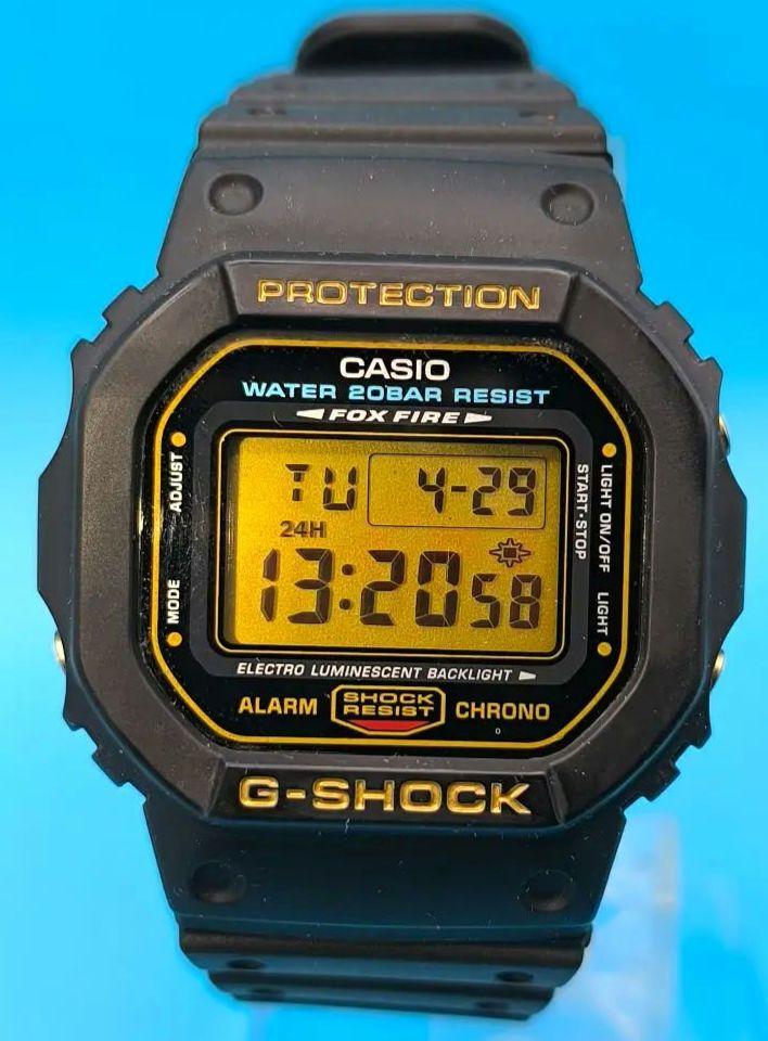 売れ筋がひクリスマスプレゼント！ G-SHOCK限定品 DW5600E GP-9T 1999プレミアムスピード 時計