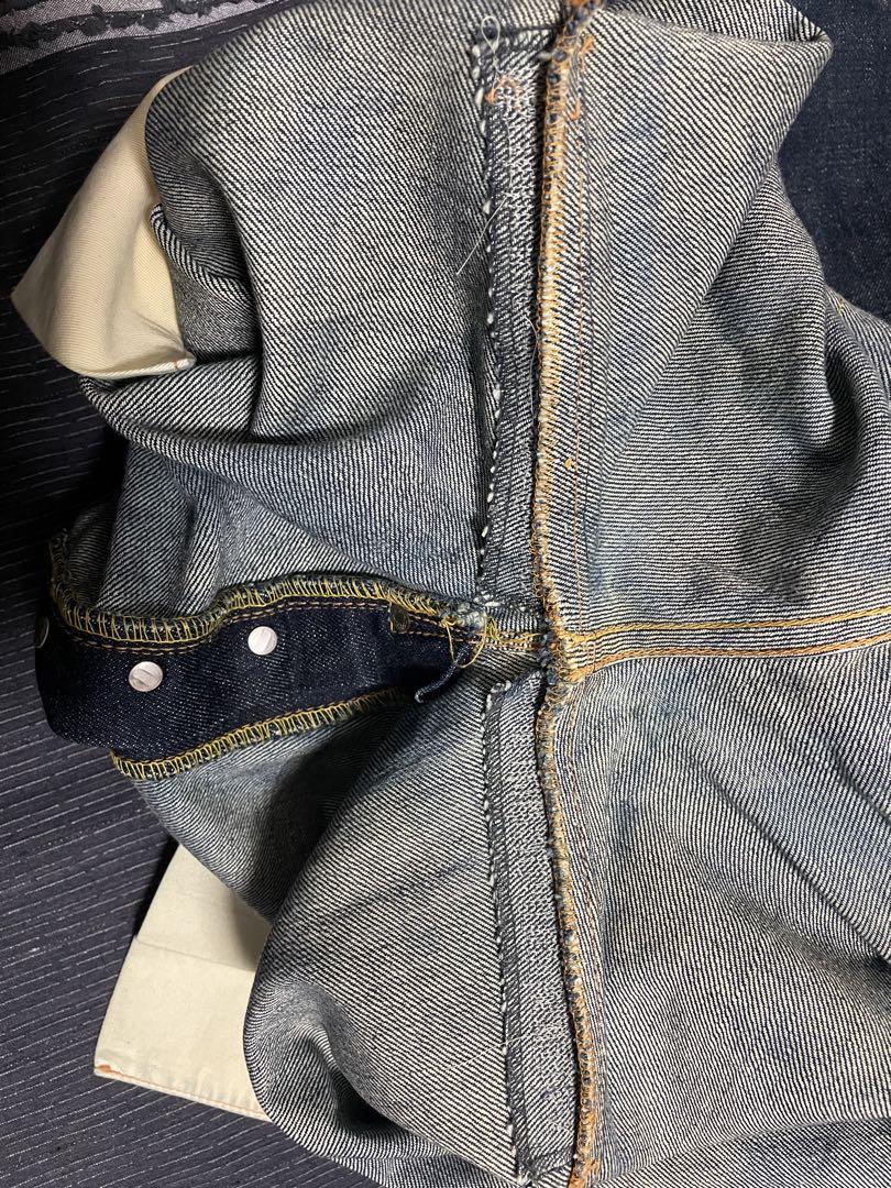希少　カモメなし　EVISU エヴィス　エビス　w31 lot.2000 虎耳