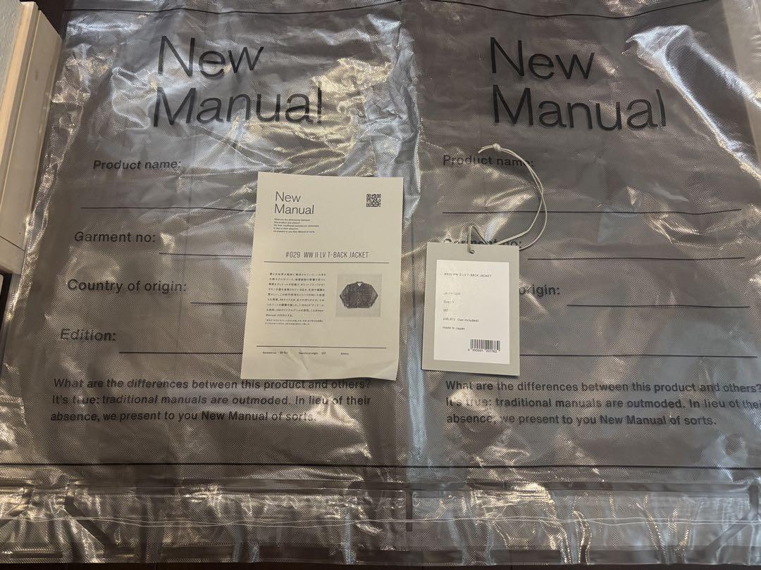 k*y様 New Manual WW Ⅱ LV T-BACK デニム ジャケット