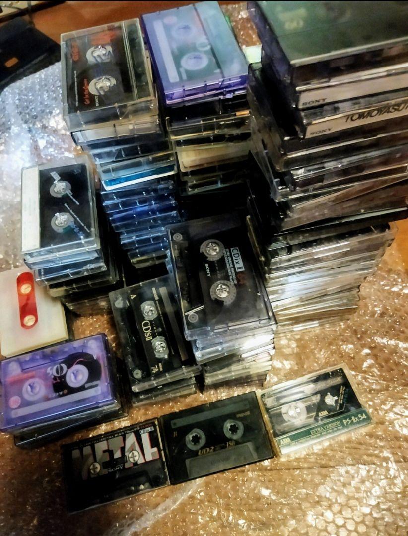 消去/走行済ハイポジカセットテープ130本