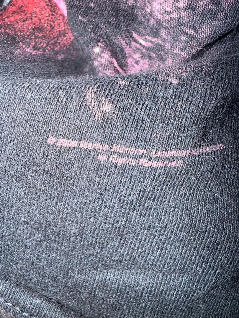 希少 00s マリリンマンソン 2009 ツアーTシャツ バンドT 両面プリント