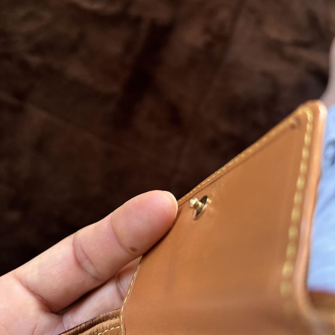 Louis Vuitton 二つ折り財布 ブラウン ノマド
