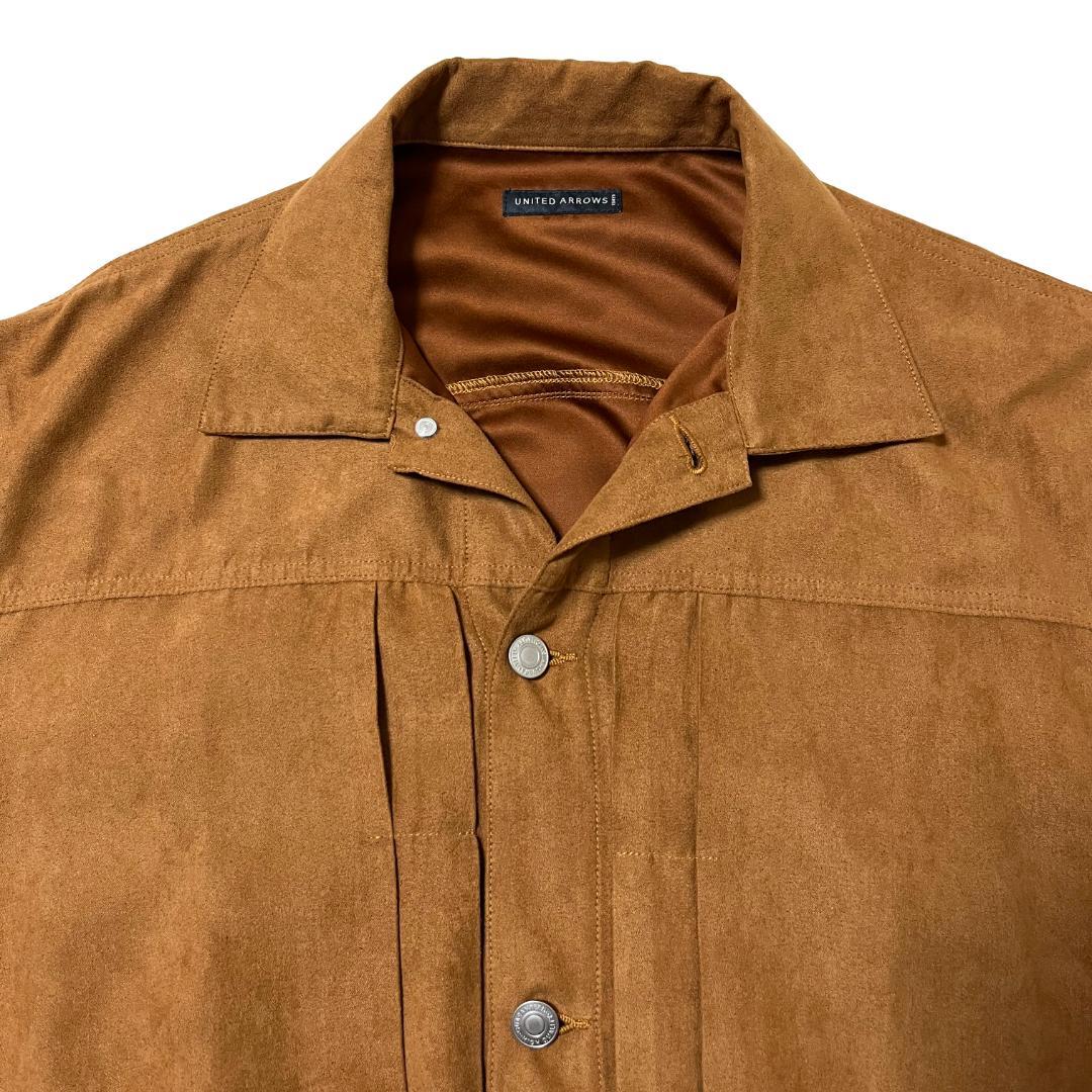 【UNITED ARROWS】スエードライク トラッカー ジャケット 【UNITED ARROWS】スエードライク トラッカー ジャケット