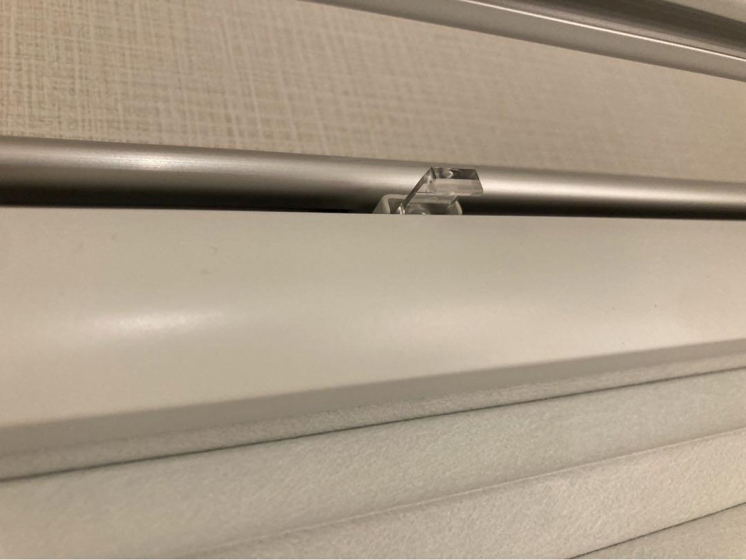 IKEA TRIPPEVALS遮光断熱ブラインド 100x195cmホワイト2点