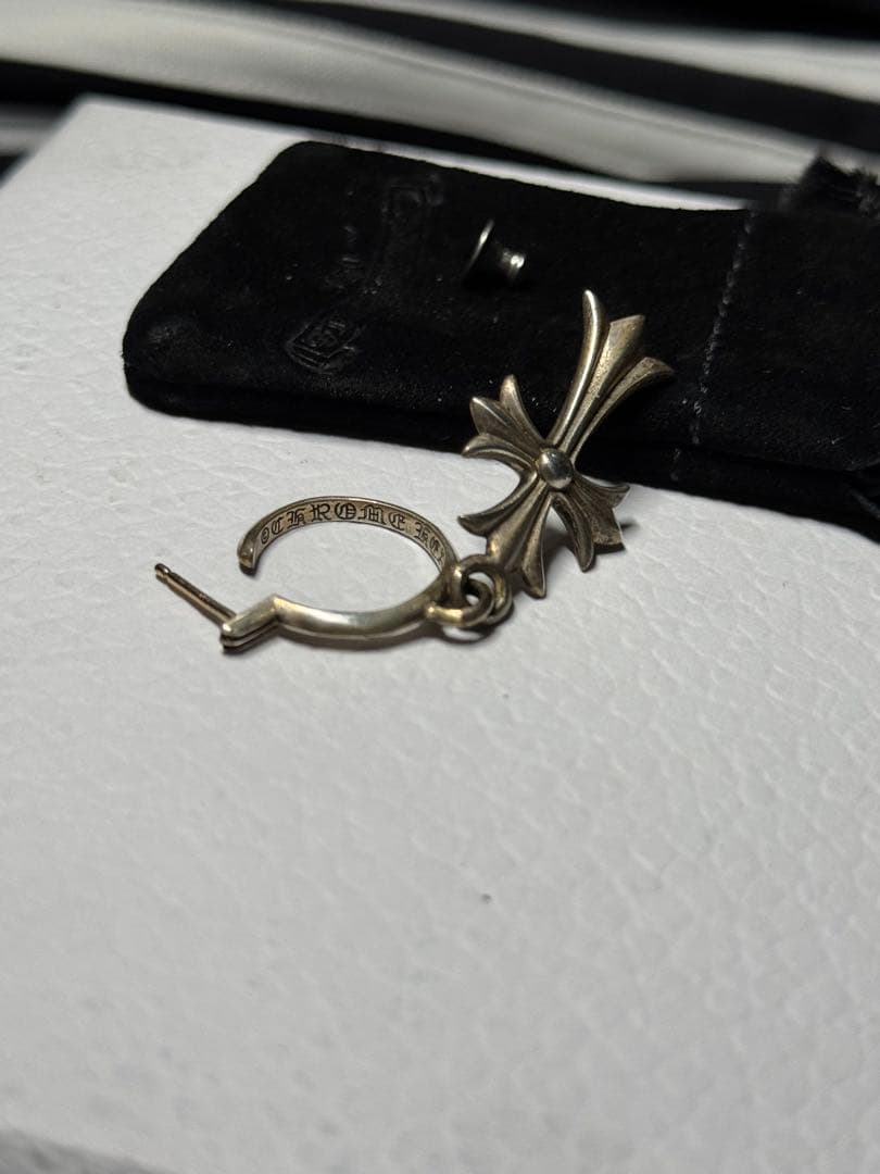 クロムハーツ クロスフープピアス クロムハーツ クロスフープピアス