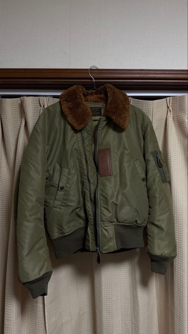 フェローズ B-15B フライトジャケット サイズ38 ファスナー不良あり