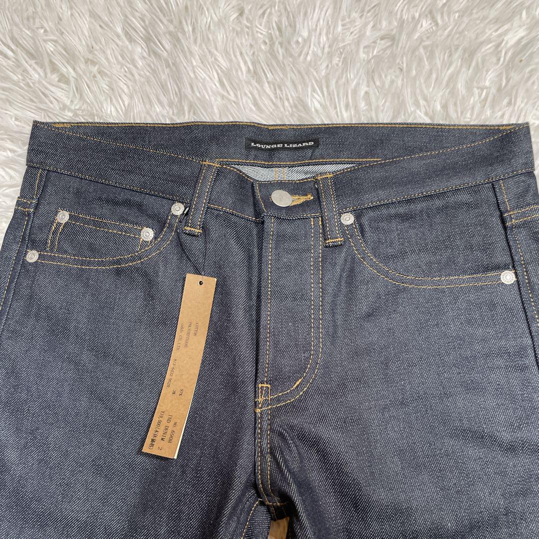 新品　未使用　ラウンジリザード　スキニー　デニム　M