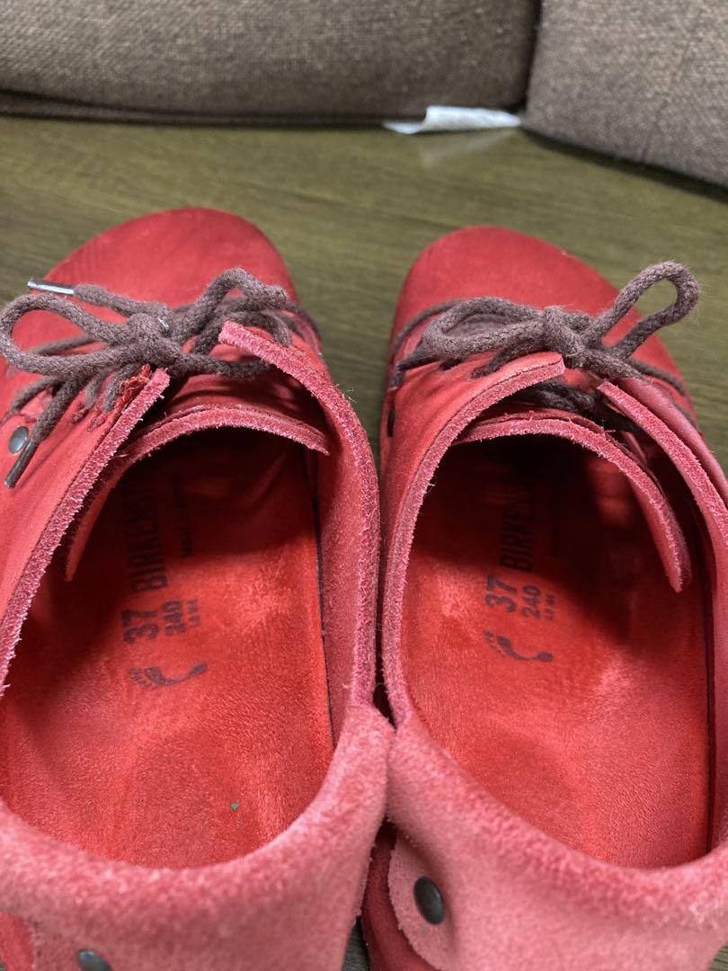 ビルケンシュトック モンタナ レッド 37 BIRKENSTOCK - メルカリ