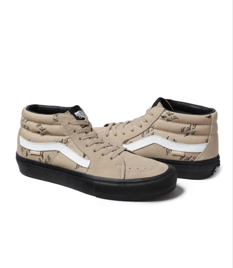 靴 Supreme Vans Eat Me Sk8 Mid Sand