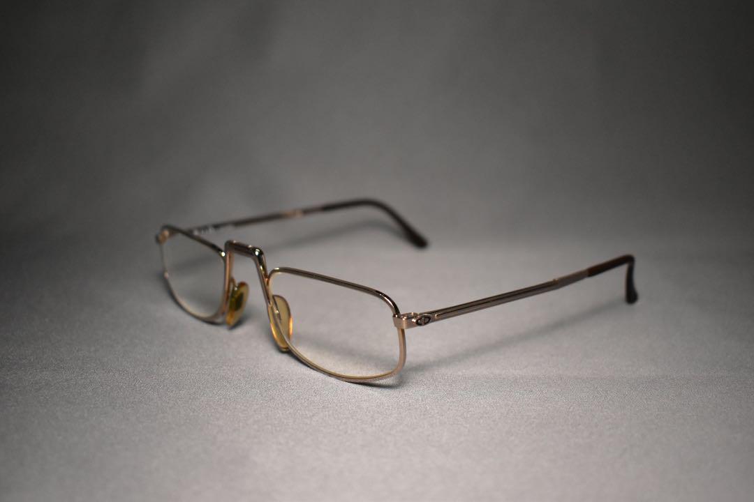 送料込み VINTAGE Christian Dior 折り畳み メガネ - サングラス