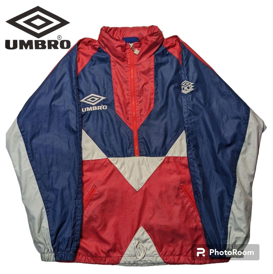 ◇UMBRO◇アンブロ　90s プルオーバー　ナイロンジャケット　ビッグサイズ