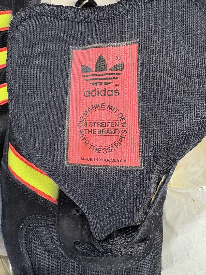 公式ファッションブランド通販サイト 希少】adidas ヴィンテージ 陸上スパイク ユーゴスラビア製 80s スパイク・シューズ