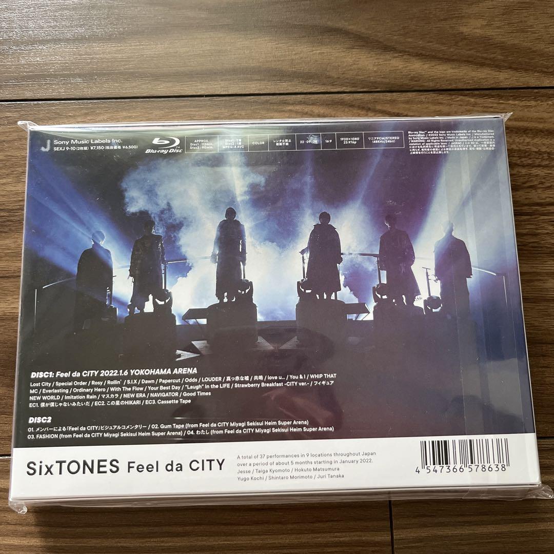 SixTONES/Feel da CITY〈初回盤・2枚組〉 - ミュージック新品