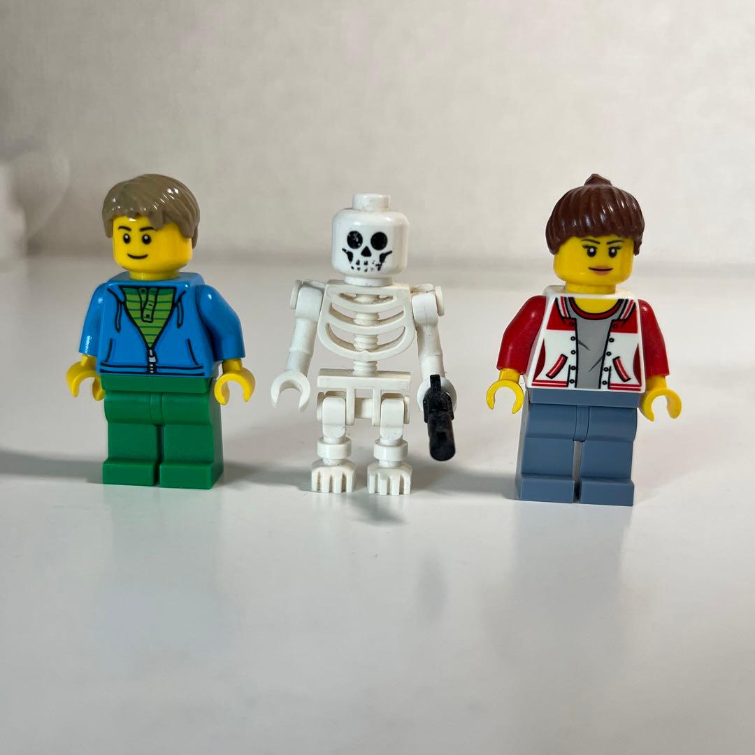 【未使用】 レゴ  正規品 LEGO 骸骨　ミニフィグ　1体 : LEGOブロック・純正パーツ・ミニフィグ＞skeleton