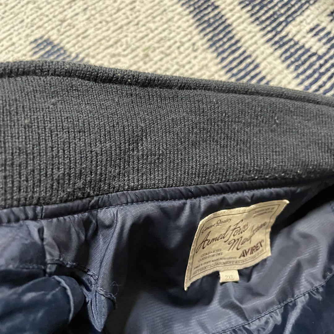 AVIREX フライトジャケット WEP JACKET U.S.N. 2XL