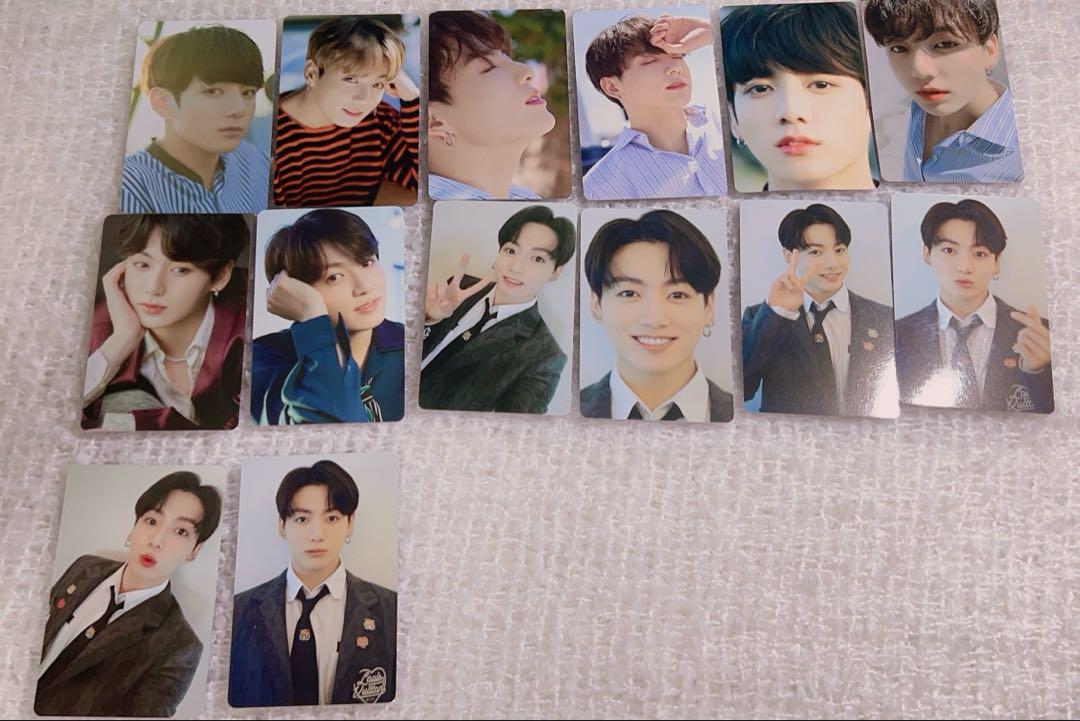 ⑦ JUNGKOOK グク トレカフォト セット