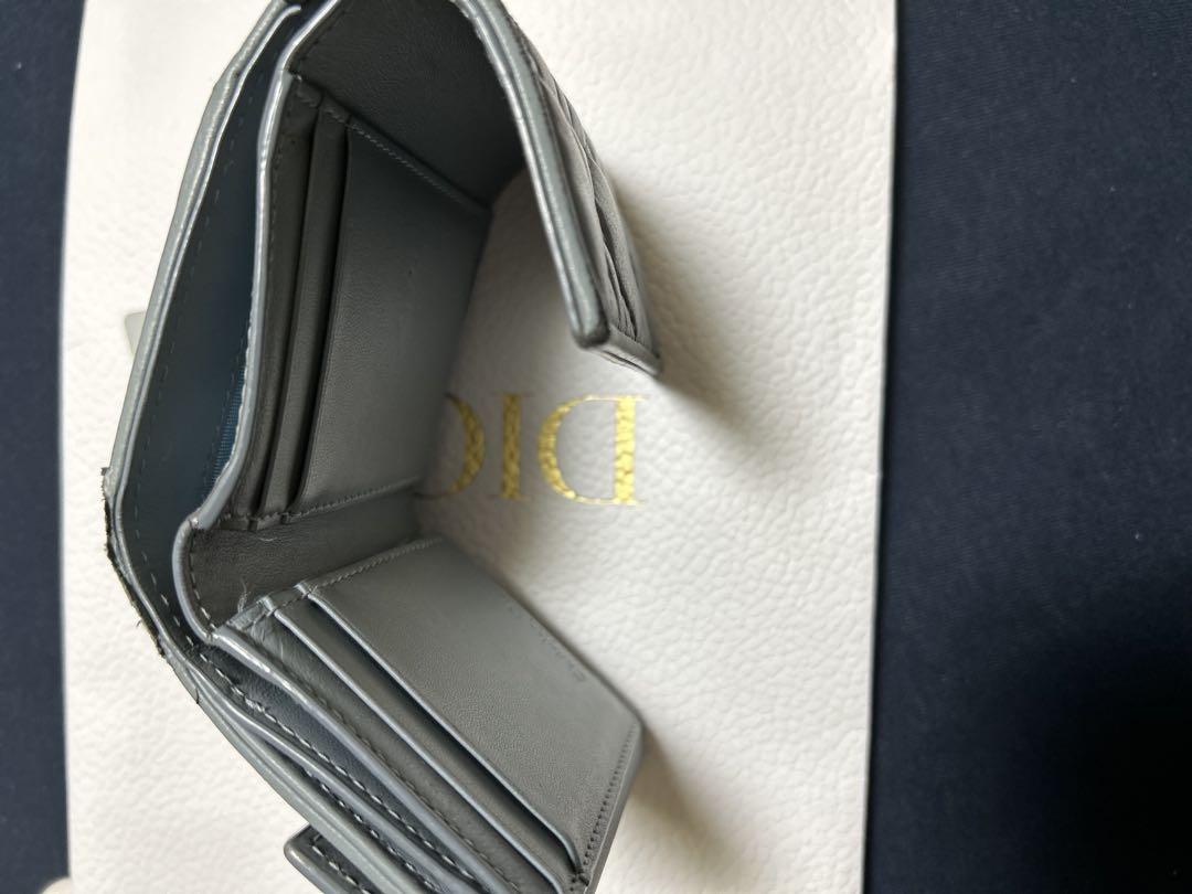 Christian Dior キルティング 三つ折り財布