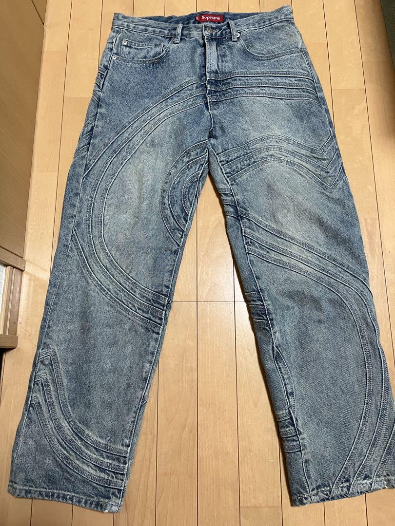 30インチ Supreme S Logo Loose Fit Jean