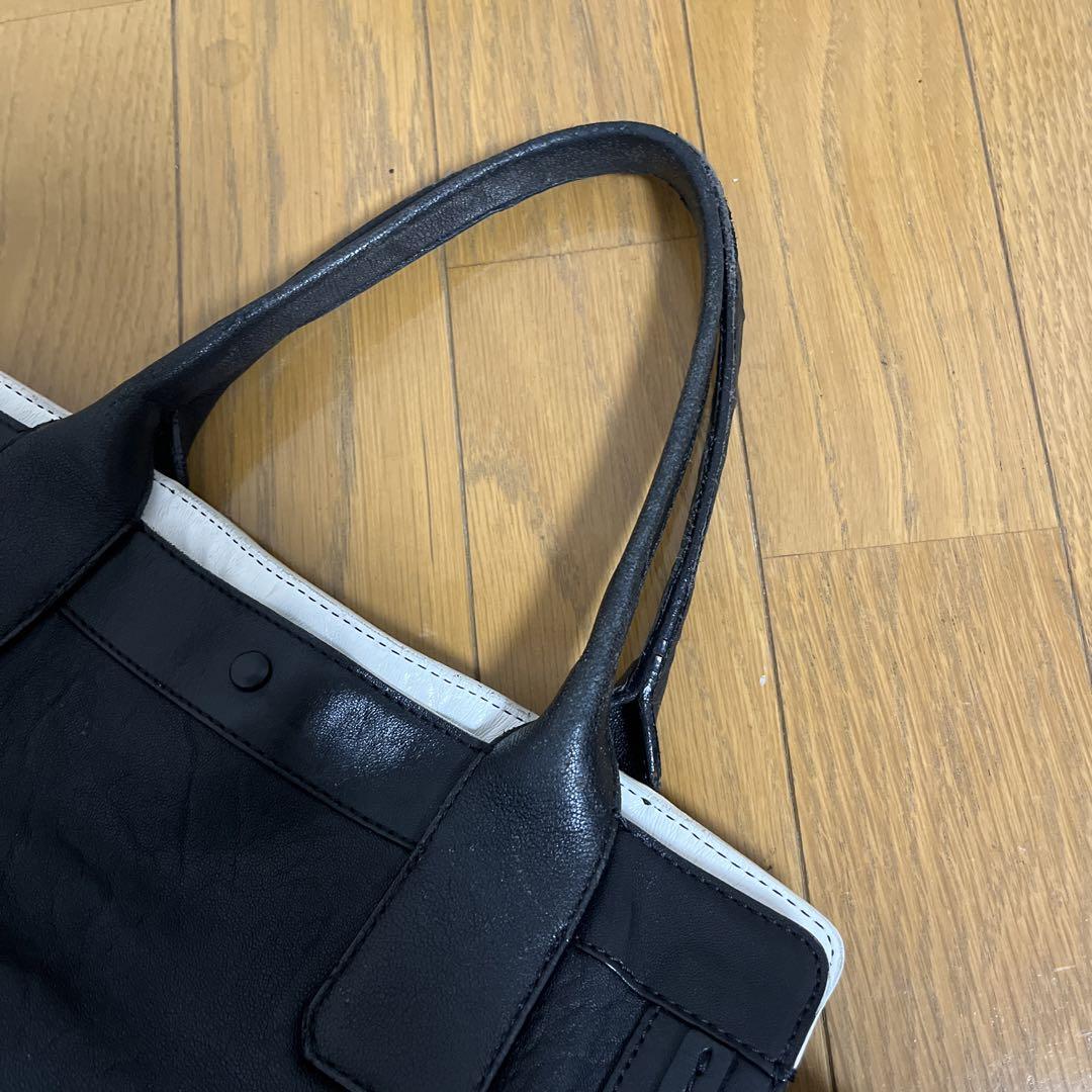 Chloe Alison クロエ アリソン トートバック 黒 ブラック　A4収納