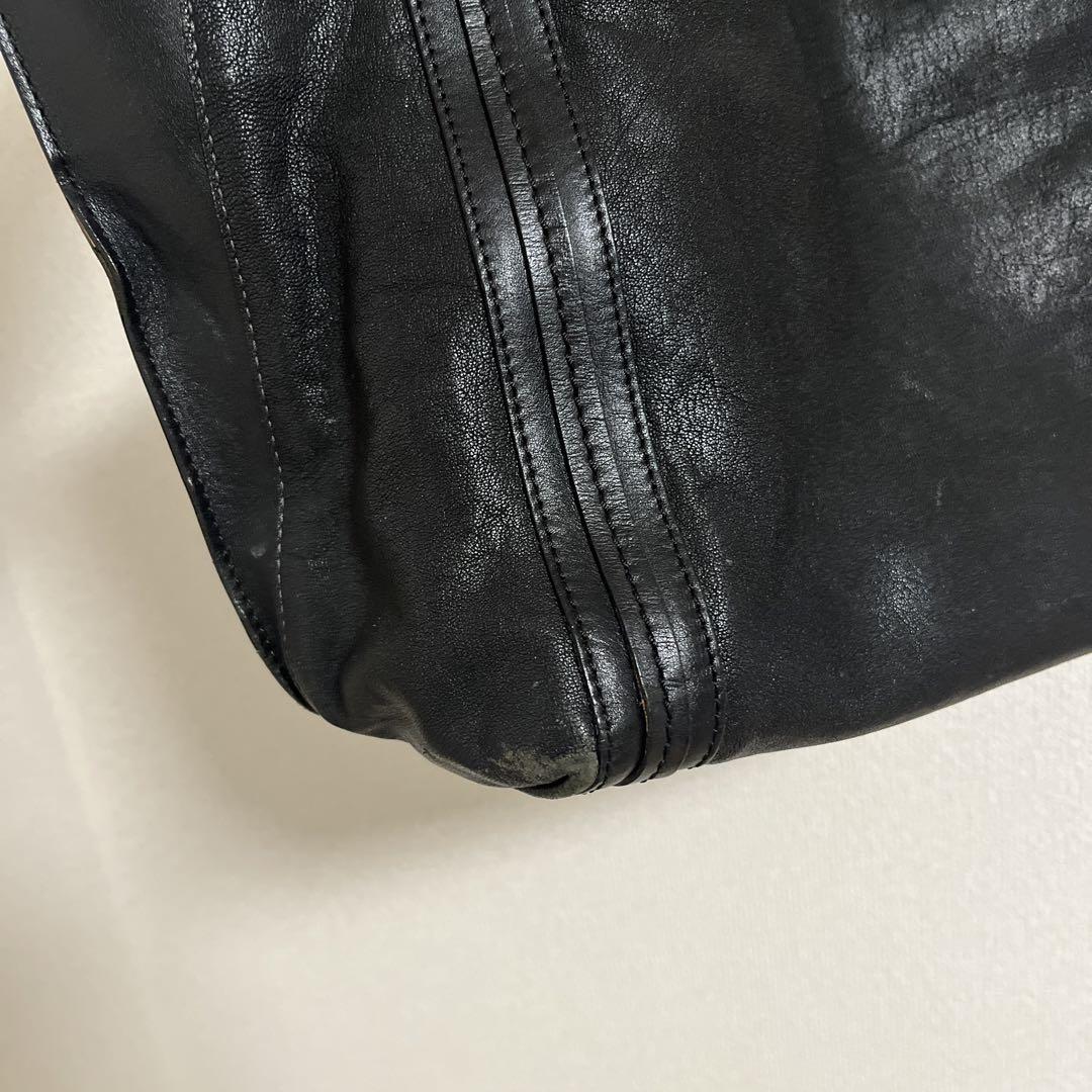 Chloe Alison クロエ アリソン トートバック 黒 ブラック　A4収納