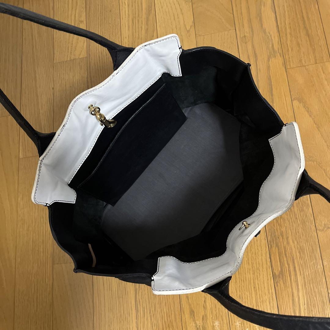 Chloe Alison クロエ アリソン トートバック 黒 ブラック　A4収納